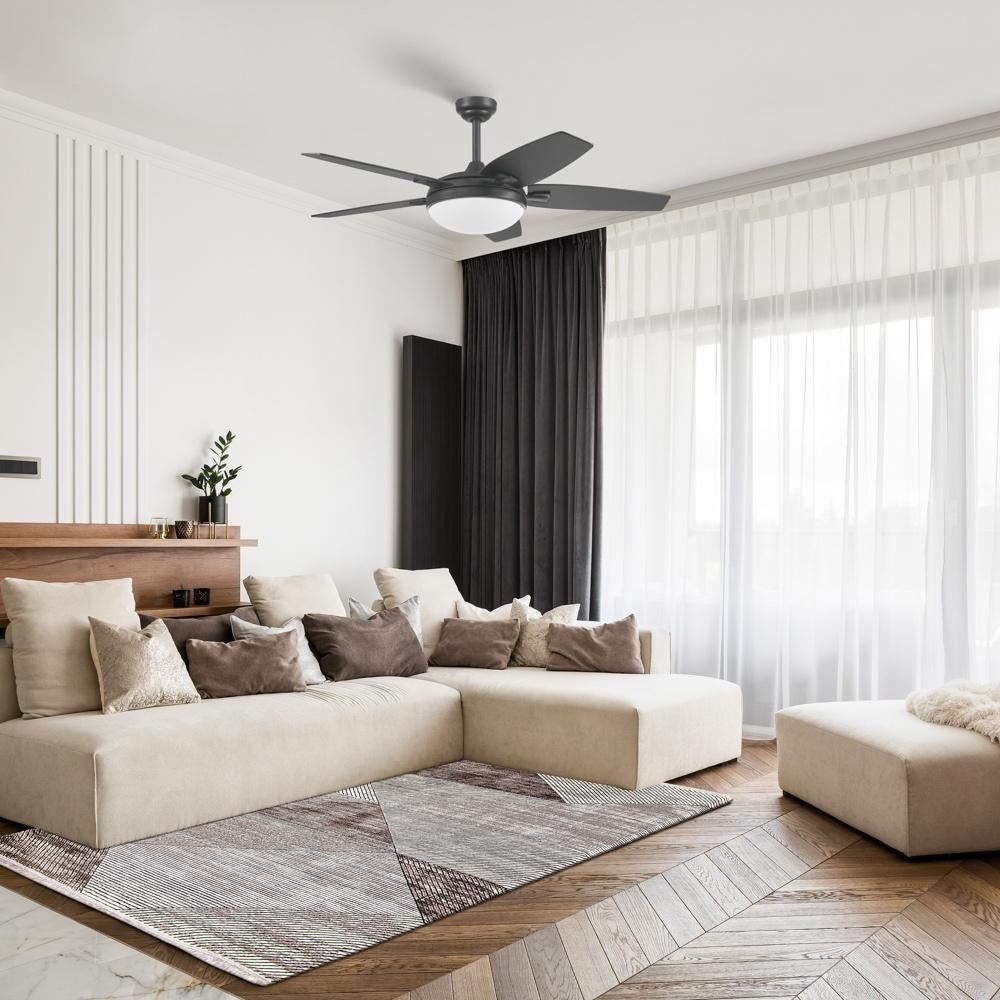 48 Honeywell Carmel Ceiling Fan with Integrated Light and Remote