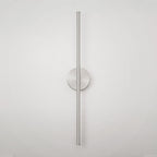 1-Light Black/ Gold/ Nickel Modern Long Linear Strip Wall Sconce Dimmable LED Bathroom Vanity Light