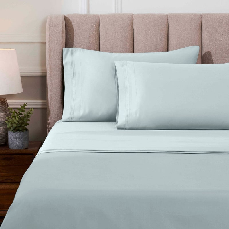 Superior Egyptian Cotton 1000 Thread Count Deep Pocket Solid Sheet Set