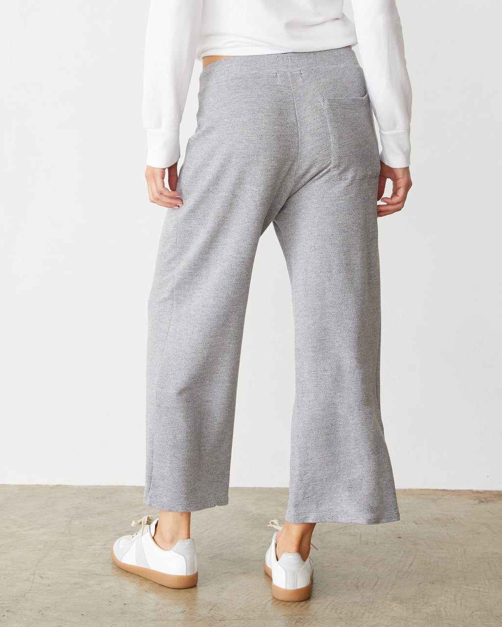 Supersoft French Terry Crop Lounge Pant