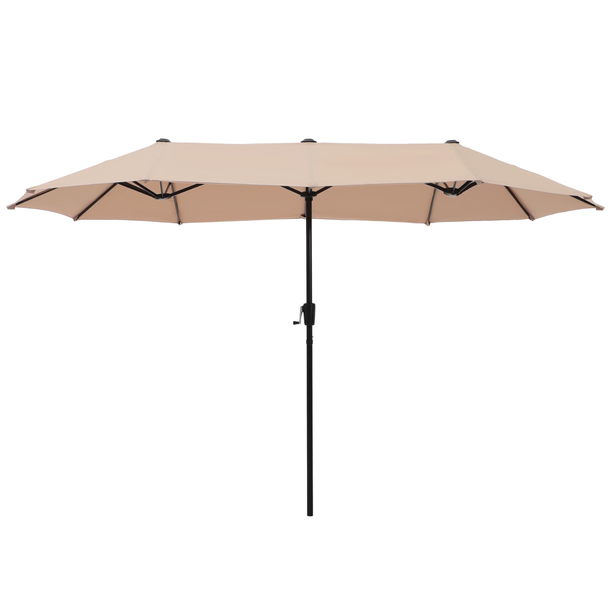 MAISON ARTS 13ft Double -Sided Patio Umbrella Extra Large with Crank