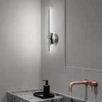 Modern Industrial Minimalist Metal LED Integrated Linear Strip Wall Light Sconce