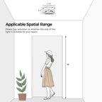 2-Light Flush Mount Clear Glass Ceiling Light with Metal Frame