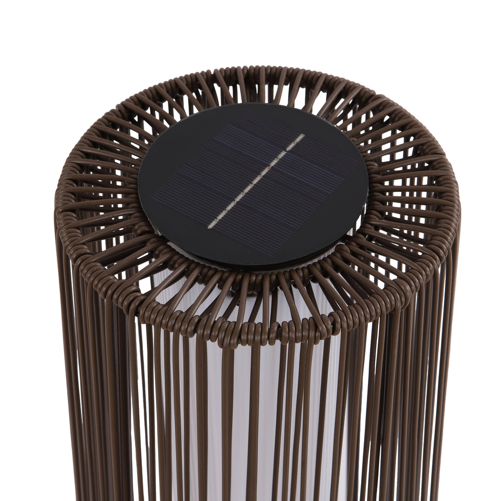 2 Pack Outdoor Solar Light Floor Lamps