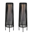 2 Pack Outdoor Solar Light Floor Lamps