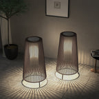 2 Pack Outdoor Solar Light Floor Lamps