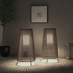 2 Pack Outdoor Solar Light Floor Lamps
