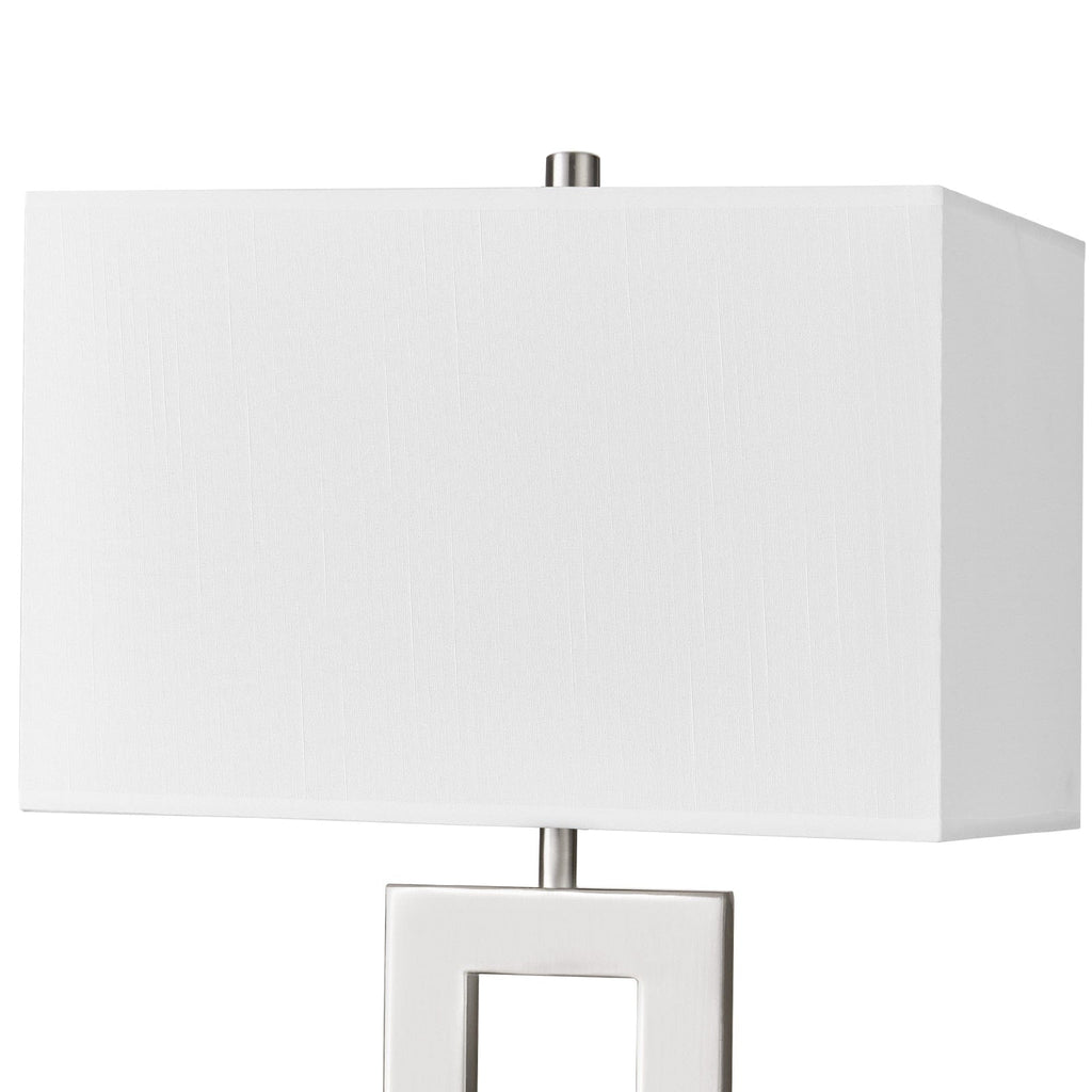 22 Gray USB Table Lamp Set With Touch Control