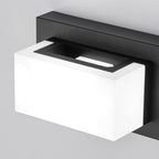 3/4/5-Light Dimmable Matte Black Modern Bathroom LED Vanity Light