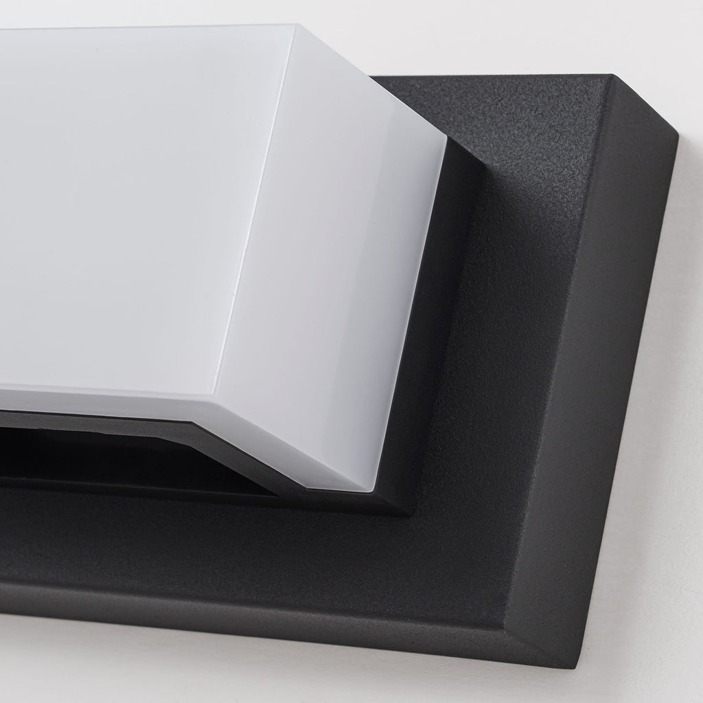 3/4/5-Light Dimmable Matte Black Modern Bathroom LED Vanity Light