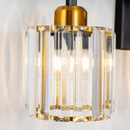 3/4/5-Light Modern Dimmable Crystal Bathroom Vanity Lights Fixtures Over Mirror