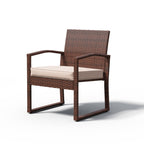 3-pc. Outdoor Cushioned Wicker Chat Set