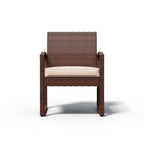 3-pc. Outdoor Cushioned Wicker Chat Set