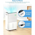 3500 Sq. Ft Dehumidifiers for Basements, Home, Large Room and Bedroom, Garage dehumidifier with Low Noise