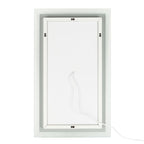 Touch LED Bathroom Mirror Tricolor Dimming Lights