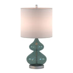 Ellipse Curved Gourd Glass Table Lamp, Set of 2