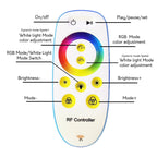 55 RGB Metal Corner Lamp Minimalist LED Floor Lamp