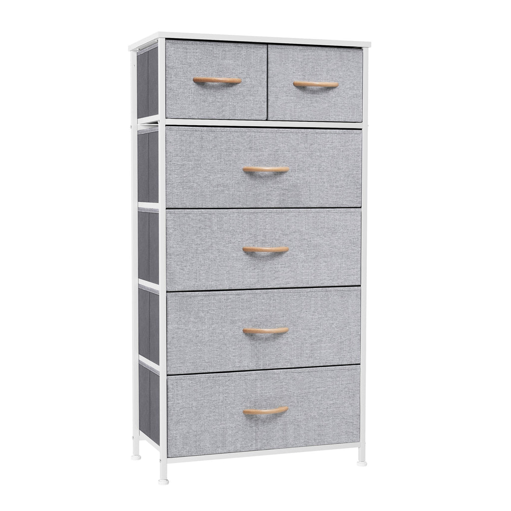 6-drawer Chest Vertical Dresser Storage Tower by Crestlive Products