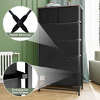 6-drawer Chest Vertical Dresser Storage Tower by Crestlive Products