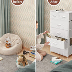 6-drawer Chest Vertical Dresser Storage Tower by Crestlive Products
