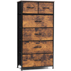 6-drawer Chest Vertical Dresser Storage Tower by Crestlive Products