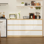 63W 9 Drawer Dresser Accent Dresser for Living Room Bedroom Chest