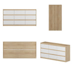 63W 9 Drawer Dresser Accent Dresser for Living Room Bedroom Chest