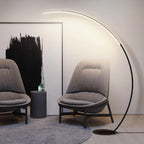 69 Dimmable LED Arched/Arc Floor Lamp - RGBW - N/A