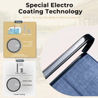 MAISON ARTS 8 PCS Patio Dining Set with 13ft Patio Umbrella