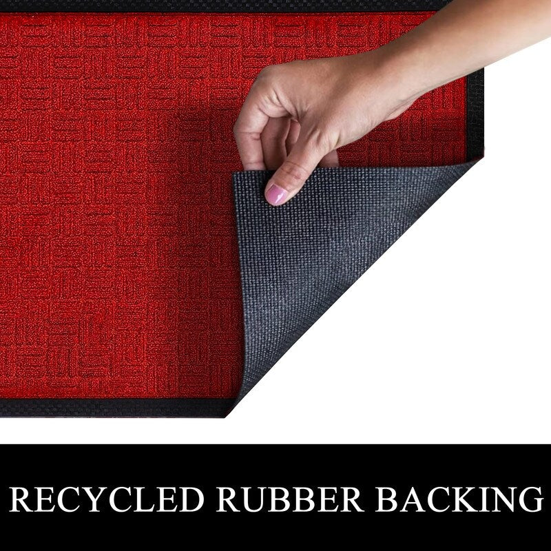 A1HC New Durable and Versatile Polypropylene Rubber Door Mat All Weather Inside Outside Door Mat