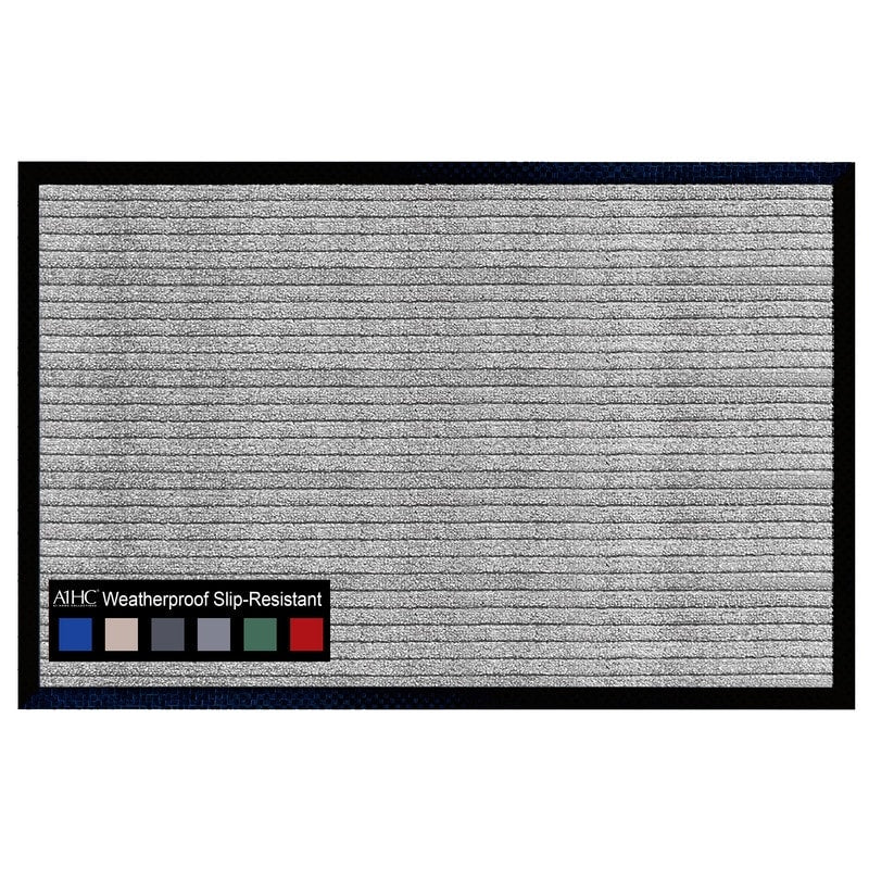 A1HC New Durable and Versatile Polypropylene Rubber Door Mat All Weather Inside Outside Door Mat