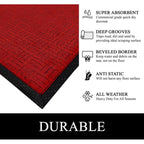 A1HC New Durable and Versatile Polypropylene Rubber Door Mat All Weather Inside Outside Door Mat