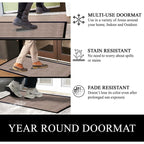 A1HC New Durable and Versatile Polypropylene Rubber Door Mat All Weather Inside Outside Door Mat