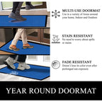 A1HC New Durable and Versatile Polypropylene Rubber Door Mat All Weather Inside Outside Door Mat
