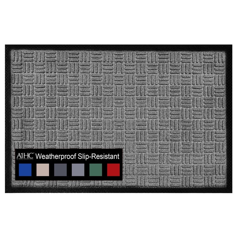 A1HC New Durable and Versatile Polypropylene Rubber Door Mat All Weather Inside Outside Door Mat