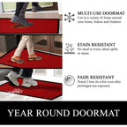 A1HC New Durable and Versatile Polypropylene Rubber Door Mat All Weather Inside Outside Door Mat