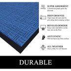 A1HC New Durable and Versatile Polypropylene Rubber Door Mat All Weather Inside Outside Door Mat