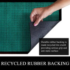 A1HC New Durable and Versatile Polypropylene Rubber Door Mat All Weather Inside Outside Door Mat