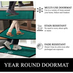A1HC New Durable and Versatile Polypropylene Rubber Door Mat All Weather Inside Outside Door Mat