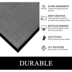 A1HC New Durable and Versatile Polypropylene Rubber Door Mat All Weather Inside Outside Door Mat