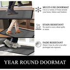 A1HC New Durable and Versatile Polypropylene Rubber Door Mat All Weather Inside Outside Door Mat