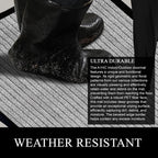 A1HC New Durable and Versatile Polypropylene Rubber Door Mat All Weather Inside Outside Door Mat