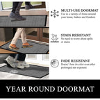 A1HC New Durable and Versatile Polypropylene Rubber Door Mat All Weather Inside Outside Door Mat