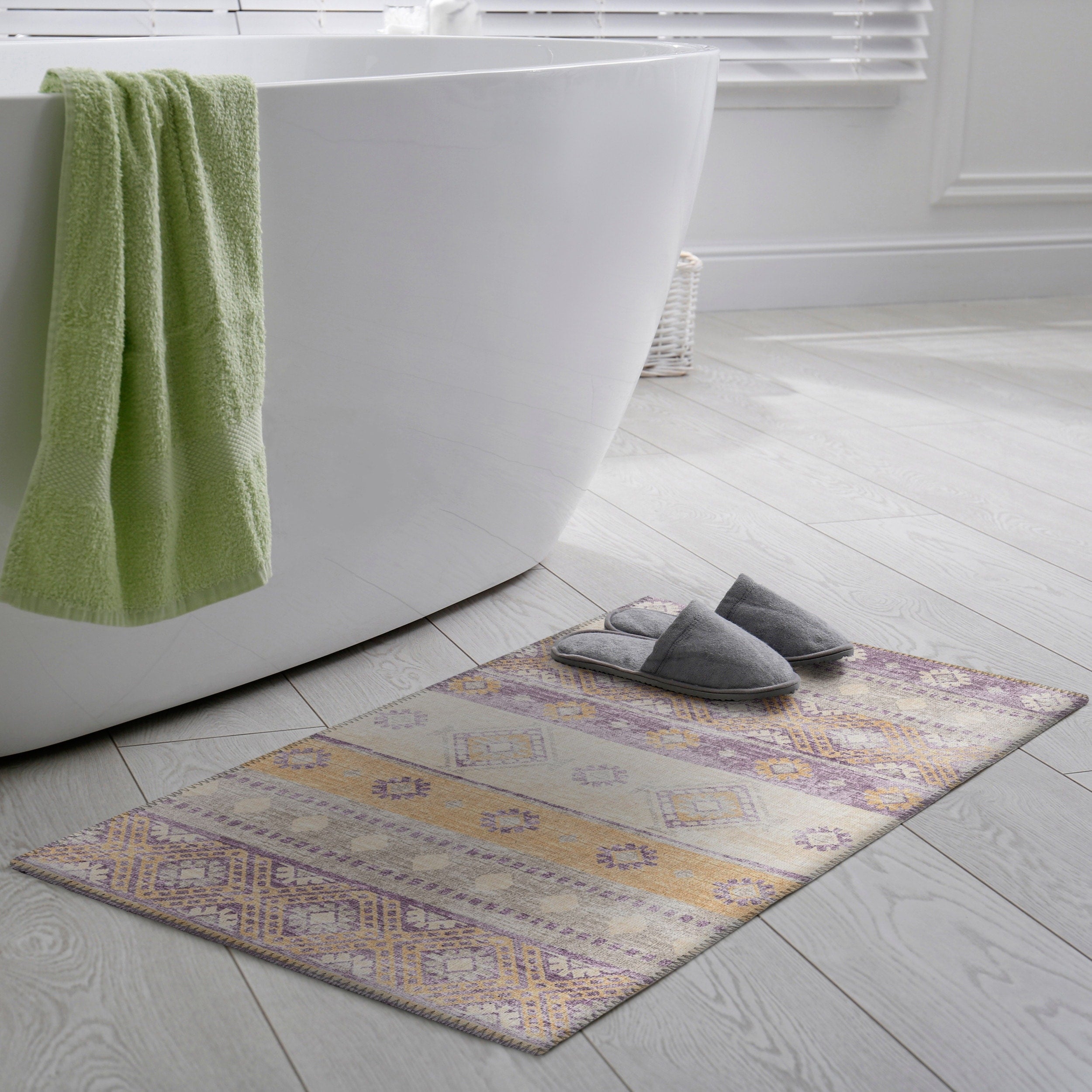 Addison Indoor/ Outdoor Yuma Southwest Boho Washable Rug