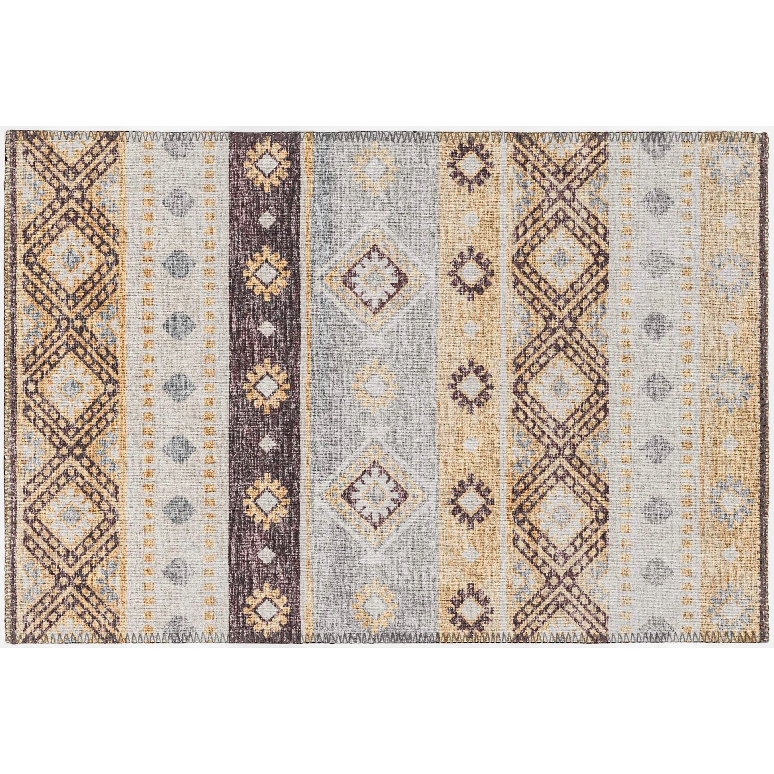 Addison Indoor/ Outdoor Yuma Southwest Boho Washable Rug
