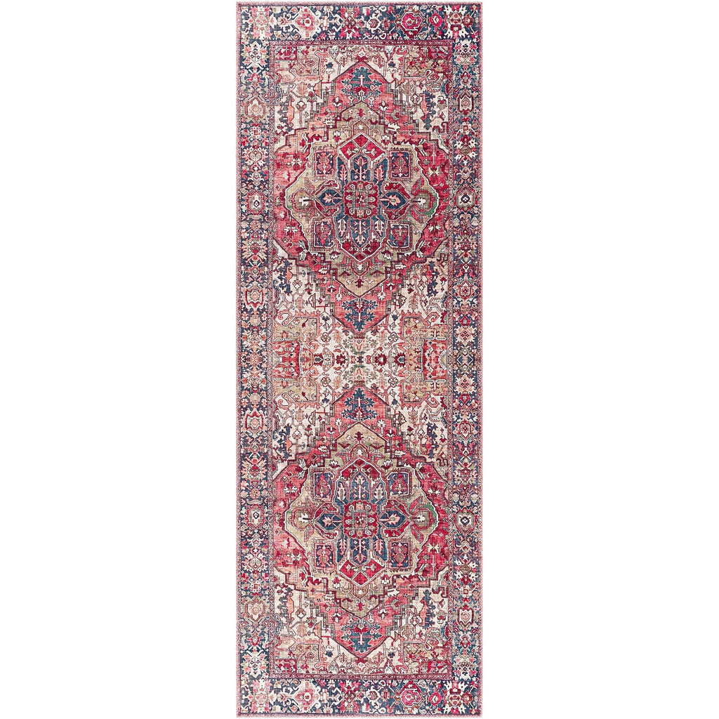 Livabliss Adenia Vintage Medallion Printed Area Rug