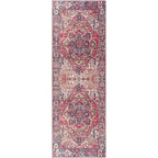 Livabliss Adenia Vintage Medallion Printed Area Rug