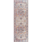 Livabliss Adenia Vintage Medallion Printed Area Rug
