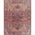 Livabliss Adenia Vintage Medallion Printed Area Rug