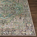 Livabliss Adenia Vintage Medallion Printed Area Rug